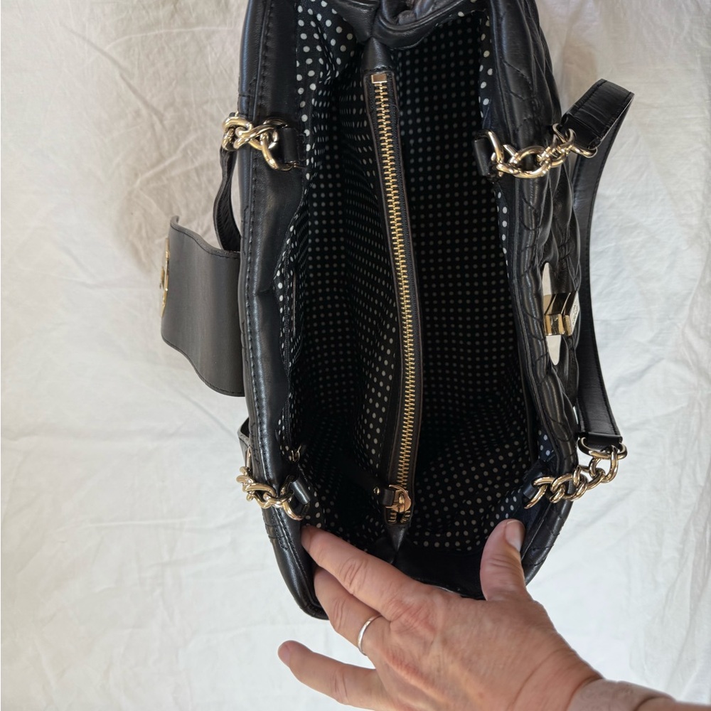 Kate Spade Astor Court Elena Black Quilted Shoulder Bag - Picture 11 of 11